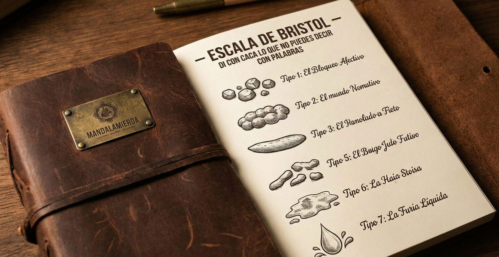 El lenguaje de la Escala de Bristol: Di con caca lo que no puedes decir con palabras